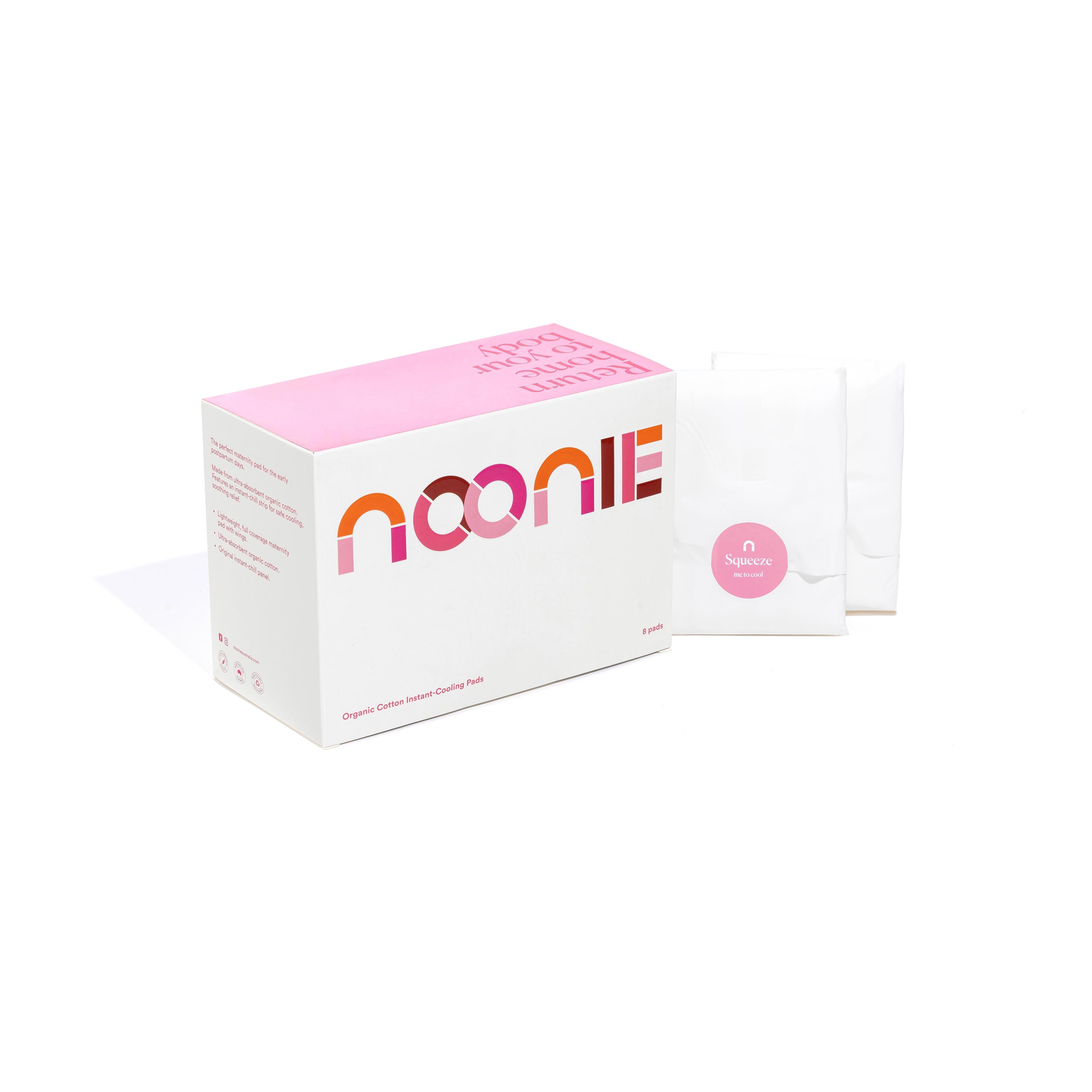 Noonie Instant-Cooling Maternity Padsicles with Packaging
